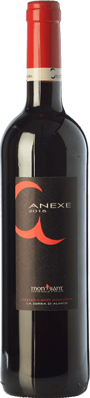 5,95 € Free Shipping | Red wine Cedó Anguera Anexe Young D.O. Montsant Catalonia Spain Syrah, Grenache, Carignan Bottle 75 cl