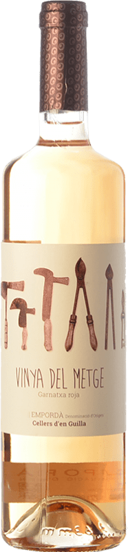 8,95 € Бесплатная доставка | Розовое вино Guilla Vinya del Metge D.O. Empordà Каталония Испания Grenache, Grenache Grey бутылка 75 cl