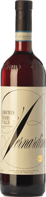 33,95 € Spedizione Gratuita | Vino rosso Ceretto Bernardina D.O.C. Nebbiolo d'Alba Piemonte Italia Nebbiolo Bottiglia 75 cl