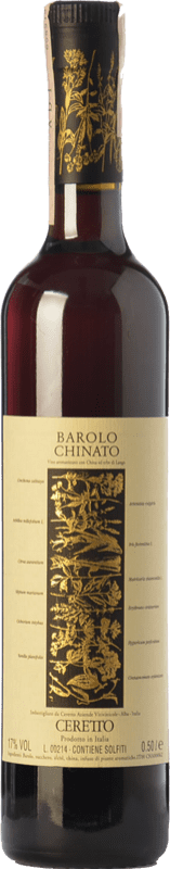39,95 € Envío gratis | Vino Dulce Ceretto Chinato D.O.C.G. Barolo Piemonte Italia Nebbiolo Botella Medium 50 cl