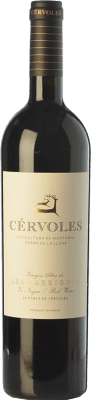 31,95 € 免费送货 | 红葡萄酒 Cérvoles Crianza — 陈酿 D.O. Costers del Segre 加泰罗尼亚 西班牙 Tempranillo — 丹魄, Merlot — 梅洛, Garnacha — 歌海娜, Cabernet Sauvignon — 赤霞珠 75 cl