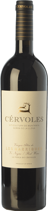 31,95 € Free Shipping | Red Wine Cérvoles Crianza — Aged D.O. Costers del Segre Catalonia Spain Tempranillo, Merlot, Garnacha — Grenache, Cabernet Sauvignon Bottle 75 cl