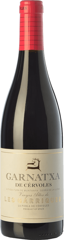 18,95 € 免费送货 | 红酒 Cérvoles Garnatxa 年轻的 D.O. Costers del Segre 加泰罗尼亚 西班牙 Grenache 瓶子 75 cl