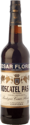 19,95 € Бесплатная доставка | Сладкое вино César Florido Moscatel de Pasas I.G.P. Vino de la Tierra de Cádiz Андалусия Испания Muscat of Alexandria бутылка 75 cl