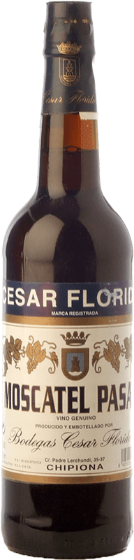 21,95 € Бесплатная доставка | Сладкое вино César Florido De Pasas I.G.P. Vino de la Tierra de Cádiz Андалусия Испания Moscatel — Мускат Бутылка 75 cl