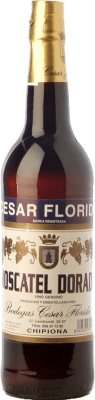 13,95 € Envio grátis | Vinho Doce César Florido Dorado I.G.P. Vino de la Tierra de Cádiz Andaluzia Espanha Moscatel Garrafa 75 cl