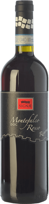 19,95 € Free Shipping | Red wine Cesarini Sartori Signae Rosso Reserve D.O.C. Montefalco Umbria Italy Merlot, Cabernet Sauvignon, Sangiovese, Sagrantino Bottle 75 cl