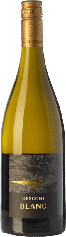 28,95 € 免费送货 | 白酒 Cesconi Blanc I.G.T. Vigneti delle Dolomiti 特伦蒂诺 意大利 Sauvignon 瓶子 75 cl