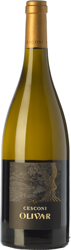 29,95 € Envoi gratuit | Vin Blanc Cesconi Olivar I.G.T. Vigneti delle Dolomiti Trentin Italie Chardonnay, Pinot Gris, Pinot Blanc Eco — Biologique Bouteille 75 cl