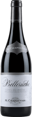 16,95 € Spedizione Gratuita | Vino Rosso Michel Chapoutier Belleruche A.O.C. Côtes du Rhône Rhône Francia Syrah, Garnacha — Grenache 75 cl