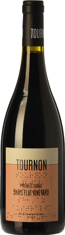 36,95 € 免费送货 | 红酒 Domaine Tournon Shays Flat 岁 I.G. Pyrenees 比利牛斯 澳大利亚 Syrah 瓶子 75 cl