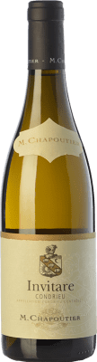 62,95 € Free Shipping | White wine Chapoutier Invitare Crianza A.O.C. Condrieu Rhône France Viognier Bottle 75 cl
