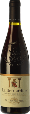 51,95 € 免费送货 | 红酒 Michel Chapoutier La Bernardine Rouge 岁 A.O.C. Châteauneuf-du-Pape 罗纳 法国 Syrah, Grenache, Mourvèdre 瓶子 75 cl