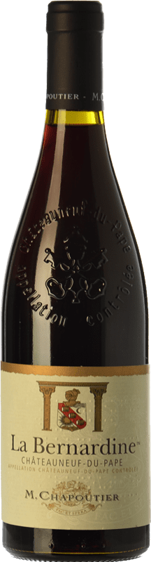58,95 € 送料無料 | 赤ワイン Michel Chapoutier La Bernardine Crianza — クリアンサ A.O.C. Châteauneuf-du-Pape ローヌ フランス Syrah — シラー, Garnacha — グルナッシュ, Mourvèdre — ムールヴェードル ボトル 75 cl