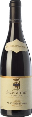 114,95 € Free Shipping | Red wine Michel Chapoutier Monier de la Sizeranne Aged A.O.C. Hermitage Rhône France Syrah Bottle 75 cl