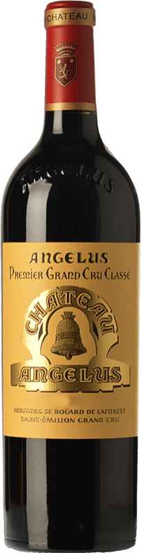 556,95 € 免费送货 | 红酒 Château Angélus 预订 A.O.C. Saint-Émilion Grand Cru 波尔多 法国 Merlot, Cabernet Franc 瓶子 75 cl