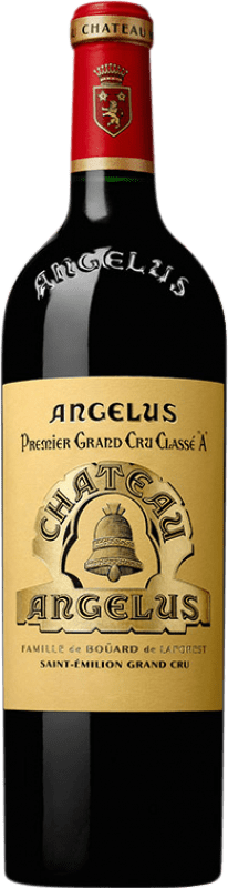 565,95 € Envío gratis | Vino tinto Château Angélus Reserva A.O.C. Saint-Émilion Grand Cru Burdeos Francia Merlot, Cabernet Franc Botella 75 cl