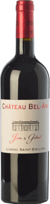 27,95 € Envio grátis | Vinho Tinto Château Villa Bel-Air Jean & Gabriel Crianza A.O.C. Lussac-Saint-Émilion Bordeaux França Merlot, Cabernet Franc 75 cl