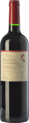 6,95 € Free Shipping | Red wine Château Bellevue la Randée Young A.O.C. Bordeaux Bordeaux France Merlot, Cabernet Sauvignon, Cabernet Franc Bottle 75 cl