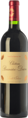 92,95 € Envío gratis | Vino tinto Château Branaire Ducru Reserva A.O.C. Saint-Julien Burdeos Francia Merlot, Cabernet Sauvignon, Cabernet Franc, Petit Verdot Botella 75 cl