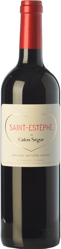 46,95 € 免费送货 | 红葡萄酒 Château Calon Ségur Crianza — 陈酿 A.O.C. Saint-Estèphe 波尔多 法国 Merlot — 梅洛, Cabernet Sauvignon — 赤霞珠, Cabernet Franc — 品丽珠, Petit Verdot 瓶装 75 cl