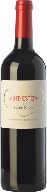 29,95 € Free Shipping | Red wine Château Calon Ségur Aged A.O.C. Saint-Estèphe Bordeaux France Merlot, Cabernet Sauvignon, Cabernet Franc, Petit Verdot Bottle 75 cl