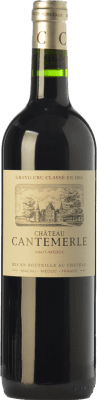 49,95 € Envío gratis | Vino tinto Château Cantemerle Crianza A.O.C. Haut-Médoc Burdeos Francia Merlot, Cabernet Sauvignon, Cabernet Franc, Petit Verdot Botella 75 cl