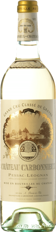 59,95 € Spedizione Gratuita | Vino Bianco Château Carbonnieux Crianza — Invecchiato in Botte A.O.C. Pessac-Léognan bordò Francia Sémillon, Sauvignon Bottiglia 75 cl