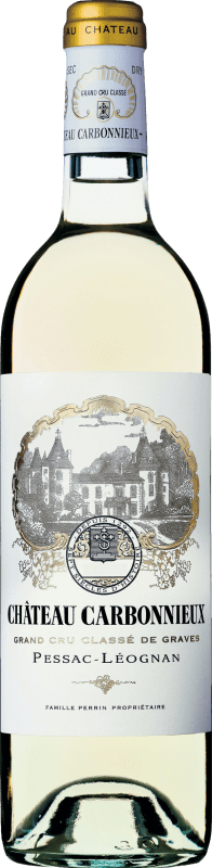 59,95 € Free Shipping | White Wine Château Carbonnieux Crianza — Aged A.O.C. Pessac-Léognan Bordeaux France Sémillon, Sauvignon Bottle 75 cl