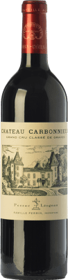 56,95 € Free Shipping | Red Wine Château Carbonnieux Crianza — Aged A.O.C. Pessac-Léognan Bordeaux France Merlot, Cabernet Sauvignon, Cabernet Franc, Petit Verdot Bottle 75 cl