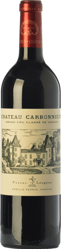 43,95 € Free Shipping | Red wine Château Carbonnieux Aged A.O.C. Pessac-Léognan Bordeaux France Merlot, Cabernet Sauvignon, Cabernet Franc, Petit Verdot Bottle 75 cl