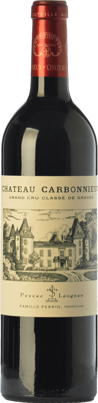 67,95 € Бесплатная доставка | Красное вино Château Carbonnieux Crianza — Крианса A.O.C. Pessac-Léognan Бордо Франция Merlot — Мерло, Cabernet Sauvignon — Каберне Совиньон, Cabernet Franc — Каберне Фран, Petit Verdot Бутылка 75 cl