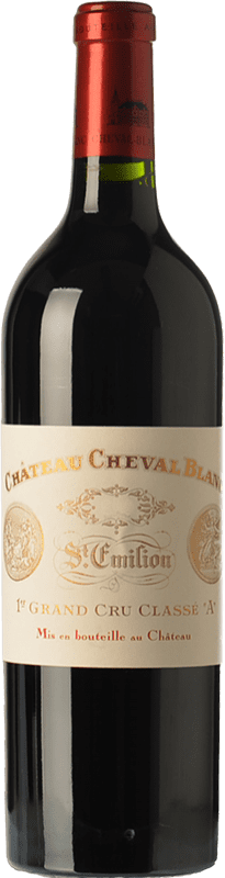 955,95 € Free Shipping | Red wine Château Cheval Blanc Reserve A.O.C. Saint-Émilion Grand Cru Bordeaux France Merlot, Cabernet Franc Bottle 75 cl