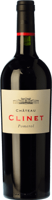 109,95 € Free Shipping | Red wine Château Clinet Aged A.O.C. Pomerol Bordeaux France Merlot, Cabernet Sauvignon, Cabernet Franc Bottle 75 cl