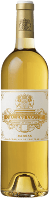 52,95 € Бесплатная доставка | Белое вино Château Coutet A.O.C. Barsac Бордо Франция Sauvignon White, Sémillon, Muscadelle бутылка 75 cl