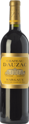 85,95 € Бесплатная доставка | Красное вино Château Dauzac старения A.O.C. Margaux Бордо Франция Merlot, Cabernet Sauvignon бутылка 75 cl