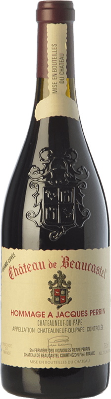 494,95 € 送料無料 | 赤ワイン Famille Perrin Château de Beaucastel Hommage à Jacques Perrin A.O.C. Châteauneuf-du-Pape ローヌ フランス Syrah, Grenache, Mourvèdre, Counoise ボトル 75 cl