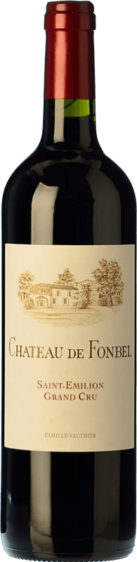 39,95 € Free Shipping | Red wine Château de Fonbel Aged A.O.C. Saint-Émilion Grand Cru Bordeaux France Merlot, Cabernet Sauvignon, Petit Verdot, Carmenère Bottle 75 cl