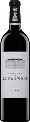 33,95 € Envío gratis | Vino Tinto Château de La Dauphine Crianza A.O.C. Fronsac Burdeos Francia Merlot, Cabernet Franc Botella 75 cl