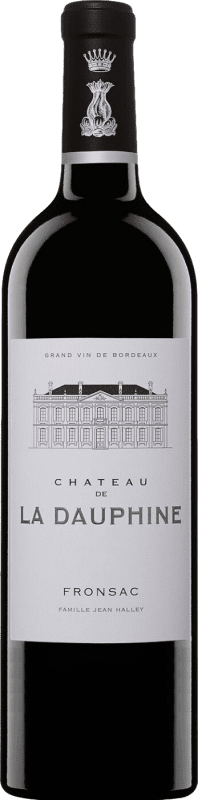 33,95 € Envio grátis | Vinho Tinto Château de La Dauphine Crianza A.O.C. Fronsac Bordeaux França Merlot, Cabernet Franc 75 cl
