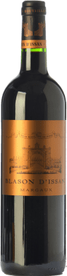 36,95 € Envío gratis | Vino tinto Château d'Issan Blason d'Issan Crianza A.O.C. Margaux Burdeos Francia Merlot, Cabernet Sauvignon Botella 75 cl
