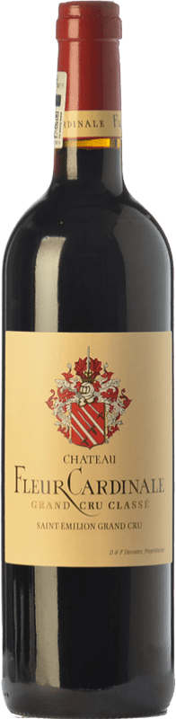 64,95 € 送料無料 | 赤ワイン Château Fleur Cardinale 高齢者 A.O.C. Saint-Émilion ボルドー フランス Merlot, Cabernet Sauvignon, Cabernet Franc ボトル 75 cl