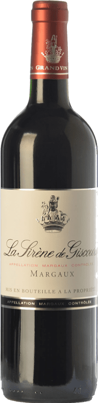 38,95 € Бесплатная доставка | Красное вино Château Giscours La Sirène старения A.O.C. Margaux Бордо Франция Merlot, Cabernet Sauvignon, Cabernet Franc, Petit Verdot бутылка 75 cl