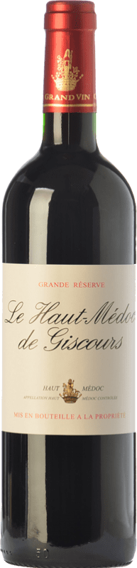 25,95 € Kostenloser Versand | Rotwein Château Giscours Le Haut Médoc Alterung A.O.C. Haut-Médoc Bordeaux Frankreich Merlot, Cabernet Sauvignon Flasche 75 cl