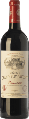 128,95 € Spedizione Gratuita | Vino Rosso Château Grand-Puy-Lacoste Crianza — Invecchiato in Botte A.O.C. Pauillac bordò Francia Merlot, Cabernet Sauvignon 75 cl