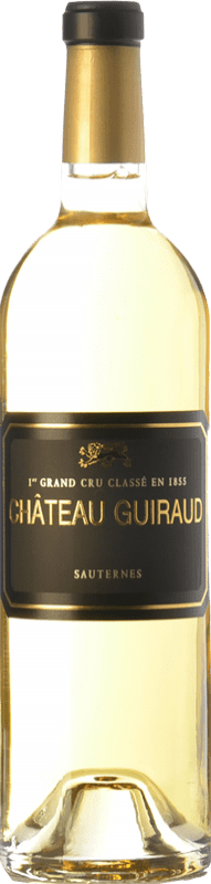 51,95 € Envío gratis | Vino dulce Château Guiraud A.O.C. Sauternes Burdeos Francia Sauvignon Blanca, Sémillon Botella 75 cl