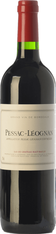 19,95 € Free Shipping | Red wine Château Haut-Bailly Aged A.O.C. Pessac-Léognan Bordeaux France Merlot, Cabernet Sauvignon, Cabernet Franc Bottle 75 cl