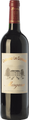31,95 € Envío gratis | Vino tinto Château La Gurgue Crianza A.O.C. Margaux Burdeos Francia Merlot, Cabernet Sauvignon, Petit Verdot Botella 75 cl
