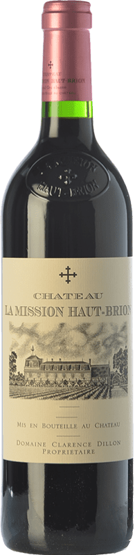 508,95 € 免费送货 | 红酒 Château La Mission Haut-Brion 预订 A.O.C. Pessac-Léognan 波尔多 法国 Merlot, Cabernet Sauvignon, Cabernet Franc 瓶子 75 cl