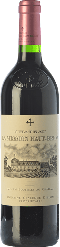 468,95 € Envío gratis | Vino Tinto Château La Mission Haut-Brion Reserva A.O.C. Pessac-Léognan Burdeos Francia Merlot, Cabernet Sauvignon, Cabernet Franc 75 cl
